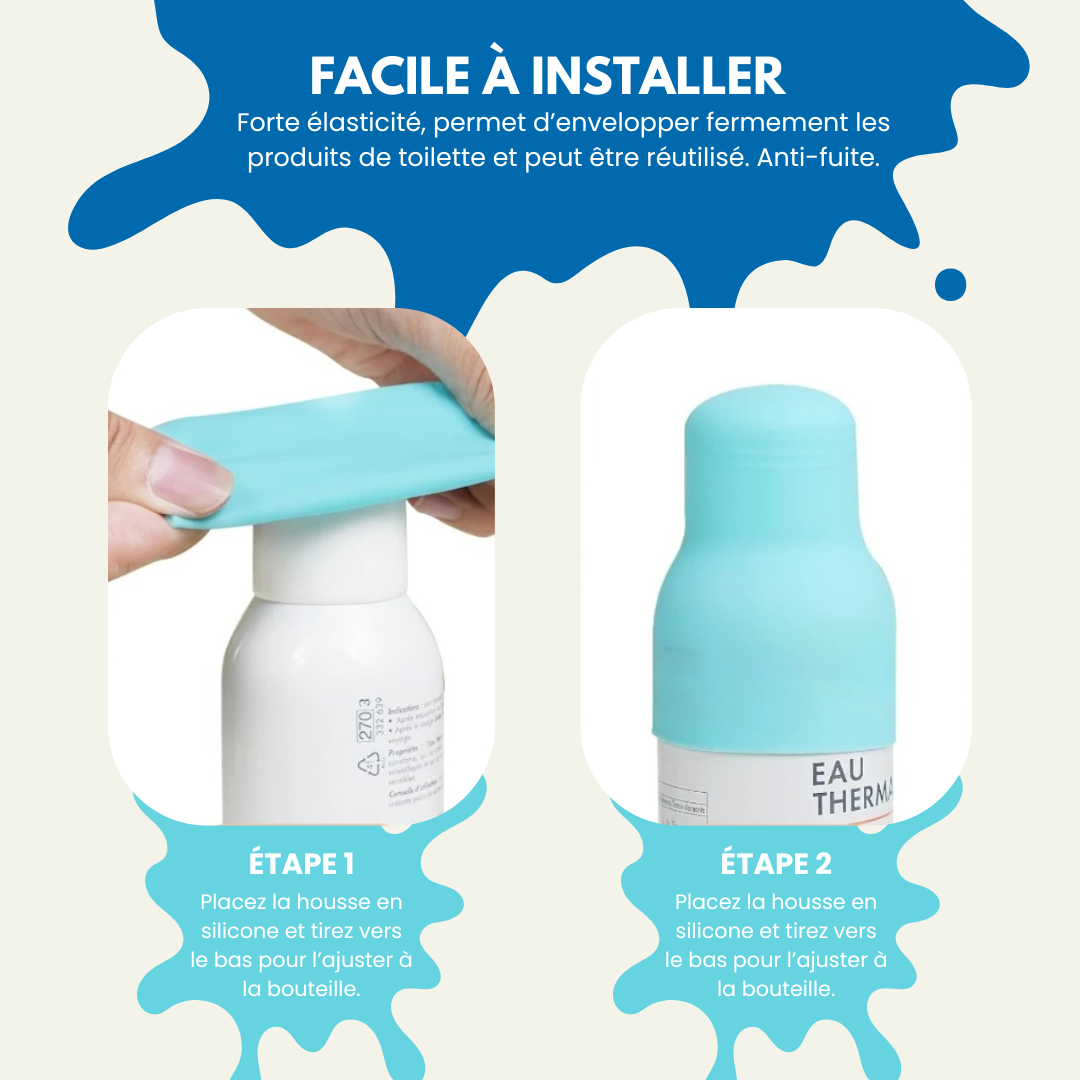 Bouchon silicone Anti Gaspillage