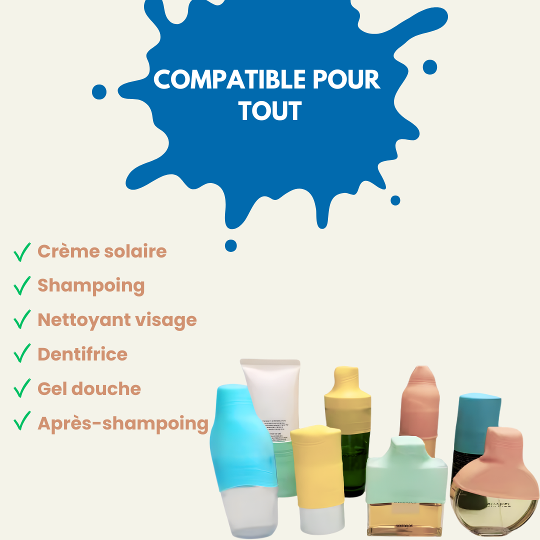 Bouchon silicone Anti Gaspillage